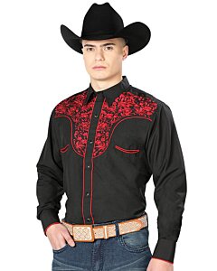 Camisa Vaquera Negra El Señor De Los Cielos 43297