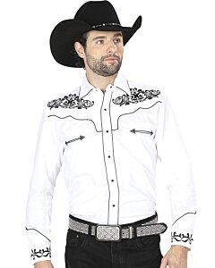 Camisa Vaquera El General 40988 Blanca