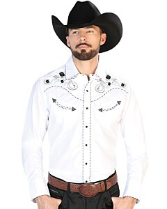 Camisa Blanca Vaquera El Señor De Los Cielos 42941