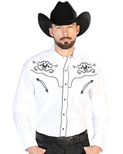 Camisa Vaquera Blanca El Señor De Los Cielos 42946