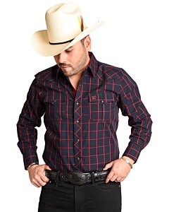 Camisa Vaquera A Cuadros Rojos WD 11-899