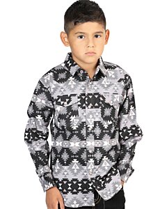 Camisa Vaquera Negra Para Niño El General 44415