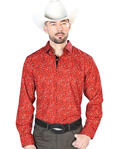 Camisa Vaquera Fina ESDLC 43716 Color Rojo