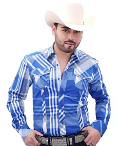 Camisa Vaquera WD Boots 822 Azul