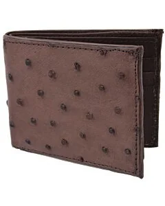 Cartera Avestruz Original WD 10-1692 Café