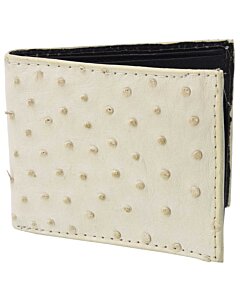 Cartera Avestruz Original WD 10-1693 Hueso
