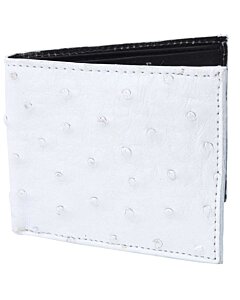 Cartera Avestruz Original WD 10-1699 Blanca