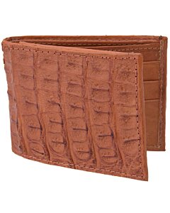 Cartera Piel De Caimán Original WD 10-1684 Cognac