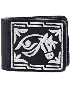 Cartera Piteada Cabeza De Caballo WD 10-1784 Negra