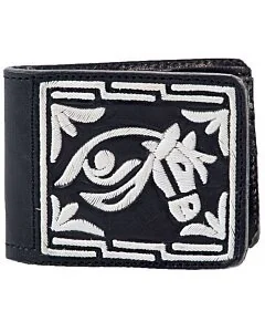 Cartera Piteada Cabeza De Caballo WD 10-1784 Negra