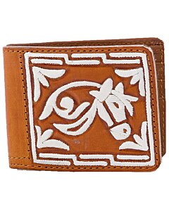 Cartera Piteada Cabeza Caballo WD 10-1785 Natural