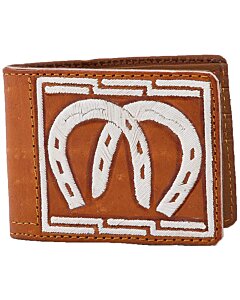 Cartera Piteada Herraduras WD 10-1787 Natural