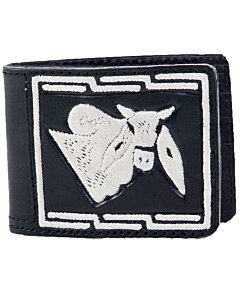 Cartera Piteada Toro Cebú WD 10-1781 Negra