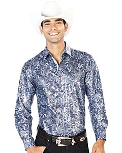 Camisa Vaquera Color Azul Marino El Señor DLC 43565
