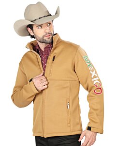 Chamarra Khaki "México" Suprema El General 43330