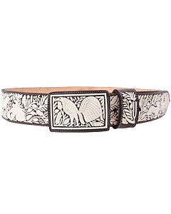 Cinto Vaquero Café Pita Fina WD 11-1668