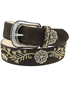 Cinto Rodeo Para Mujer Flor Amarilla WD 11-1596