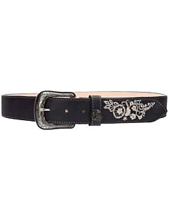 Cinto Vaquero Para Mujer Joe Boots 1501 Negro
