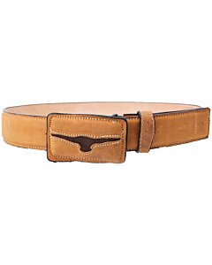 Cinto Vaquero Color Miel Hebilla Diseño Torito WD 11-1551
