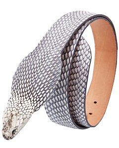 Cinto Vaquero Cobra Con Cabeza WD Boots 10-1524 Color Natural