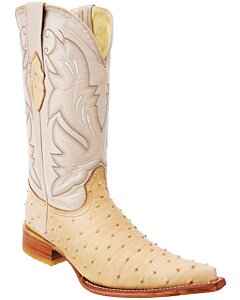Botas Vaqueras Piel Imitación Avestruz Color Orix WD 11-123