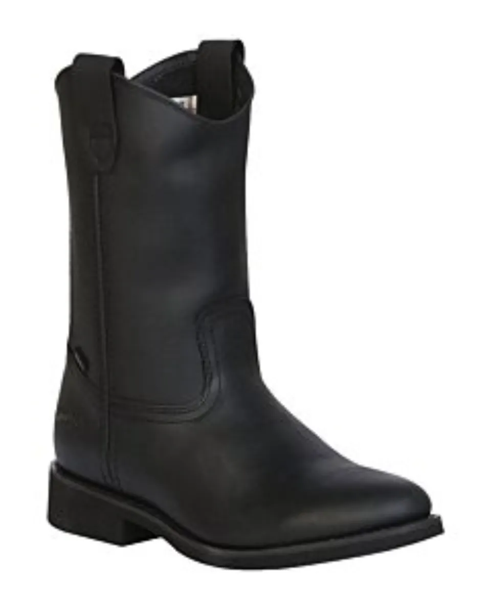 Botas de trabajo para hombre Establo 311 Piel Grasso Color Negro
