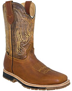 Botas Trabajo Steel Toe Establo Color Miel