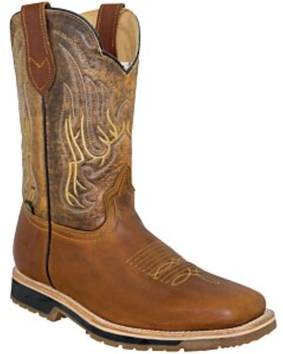Botas Trabajo Steel Toe Establo Color Miel