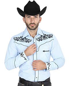 Camisa Azul Vaquera El General 41207