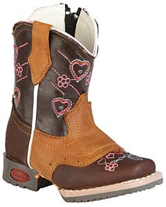 Botas Rodeo Para Bebé Niña Corazones El General 126576