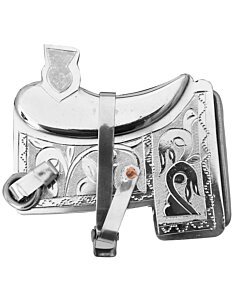 Hebilla Charra Montura Plateada WD 11-1408