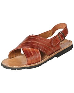 Huarache Artesanal Correas Anchas Cruzadas 602980 Shedrón
