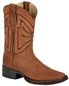 Botas Rodeo Suela Hule Piel Crazy El General 44657