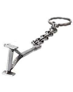 Llavero Charro Fierro De Herrar Letra I WD 11-1412