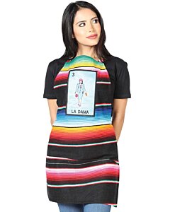 Mandil Artesanal Lotería La Dama 603575 Multicolor