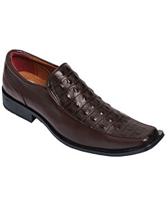 Zapato De Vestir Color Café Para Hombre Lamasini 8410