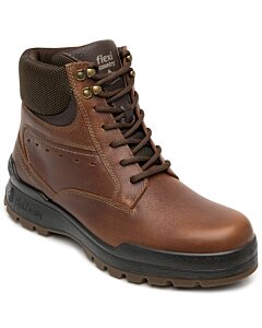 Botín Flexi Outdoor Para Hombre 406005 Color Tan