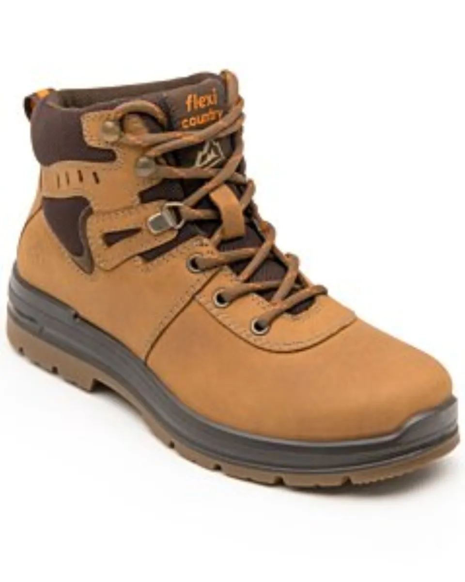 Botines De Mujer Para Acampar Flexi 116804 Tan