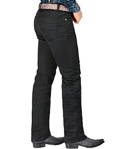 Pantalón Stretch Color Negro Para Hombre Montero 5601