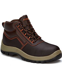 Zapato industrial Ferrato 18193 Color Café Oscuro