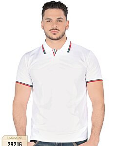 Playera Blanca Lisa De Moda Lamasini 29216