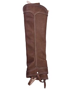 Polaina Alta Correas Con Hebilla WD 10-1281 Café