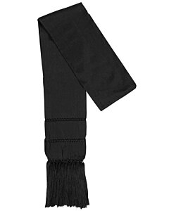 Rebozo De Seda Santa María Negro 600229