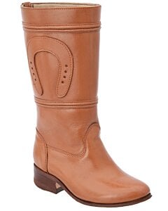 Botas Escaramuza Juvenil Piel Napa Tabaco WD 11-363