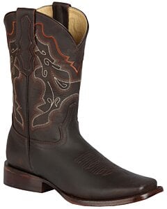 Botas Rodeo Piel Crazy Color Café El General 44656