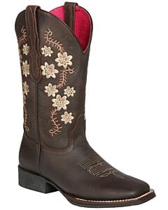 Bota RodeoTexas Para Mujer Color Café El General 44641