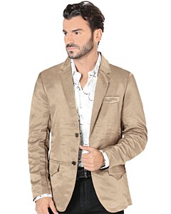 Saco Fino Para Hombre Color Beige