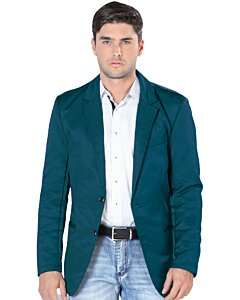 Saco Para Hombre Moda Montero Color Teal 5174