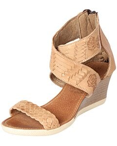 Sandalia Artesanal De Mujer 602953 Tan