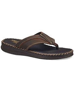 Sandalias Opanka Ligera Para Hombre Ferrato 324-6962 Color Cafäé Oscuro